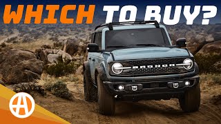 2024 Ford Bronco – Which One to Buy [upl. by Airdnek]