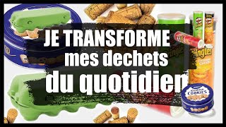 JE TRANSFORME MES DECHETS DU QUOTIDIEN IDÉES ET ASTUCES [upl. by Ayidan626]