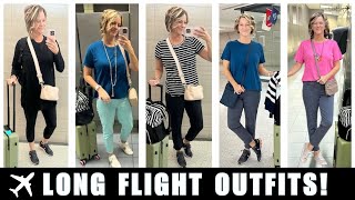 Long Flight Outfits That Are Actually Comfortable for Airline Travel [upl. by Neerihs98]