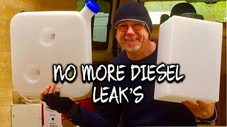 HOW TO Upgrade diesel heater fuel tank DIY SELF BUILD CAMPERVAN  RV  CONVERSION [upl. by Jedthus]