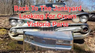 Back To My Favorite Classic Car Salvage Looking For Crown Victoria LX Wagon Parts [upl. by Nolubez902]