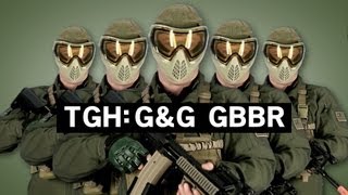 Airsoft GI Tactical Gear Heads  GampG Gas Blow Back M4 Rifle Load Out [upl. by Muffin]