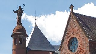 Elsass  Das Kloster Mont Sainte Odile in den Vogesen [upl. by Nobell]