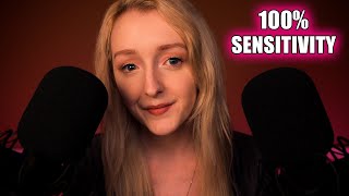 ASMR 100 Sensitivity Slow Ear to Ear Whispers [upl. by Eetsirk801]