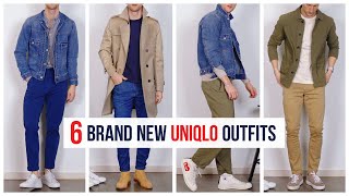 6 Easy Uniqlo Outfits for 2020  Men’s Fashion  Outfit Inspiration [upl. by Yar]