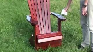 The Best Adirondack Chair Treatment Video [upl. by Dennie]