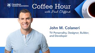 Coffee Hour Featuring HGTVs John Colaneri ‘03 [upl. by Yllet481]