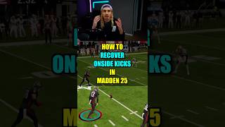 Best Way To RECOVER Onside Kicks In Madden 25 [upl. by Kina]