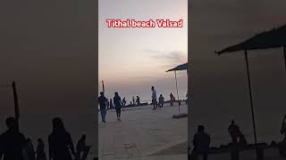 Tithal beach Valsad Girish Khadayata satisfying vlogs viralvideo ytshorts shortsfeed [upl. by Haimarej306]