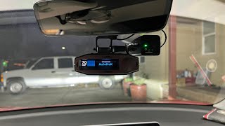 How to Hardwired Radar Detector for 2022 Tesla Model 3 with BlendMount Kit [upl. by Eissel]