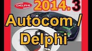 Autocom Delphi 20143 orginal Software review CDP DS150E Cars CarMax [upl. by Nickles840]