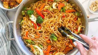 How To Cook Rice Noodles Chinese Style  Very easy and delicious Noodles Recipe ready in 10 minutes [upl. by Weatherby]