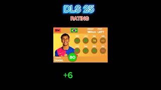 Barcelona futbolchilarining dls 25 dagi reytingi new ratings of Barcelona players in dls 25 [upl. by Gabby]