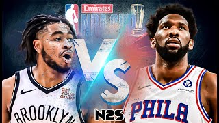 76ERS and NETS The Emirates Cup Showdown of NBA 2K25 [upl. by Redep243]