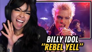 THAT VOICE  First Time Listening To Billy Idol  quotRebel Yellquot  SINGER REACTS [upl. by Remoh]