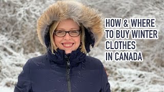 How and where to buy winter clothes in Canada [upl. by Bambi35]