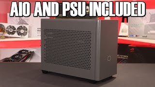 Coolermaster NR200 MAX ITX Case Review  Included PSU and AIO Cooler [upl. by Denyse]