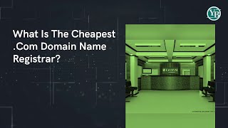 What Is The Cheapest Com Domain Name Registrar [upl. by Eehc]