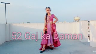 52 Gaj ka Daman  Renuka Pawar song  Dance cover by Ritika Rana [upl. by Sardse137]