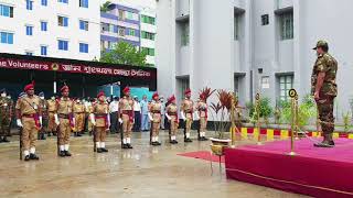 বিএনসিসি গার্ড অব অনারBangladesh National Cadet Corps  BNCC Guard of Honor at Mainamati Regiment [upl. by Ennaihs]