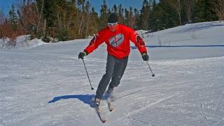 Improving your telemark turn on cross country skis [upl. by Dorn460]