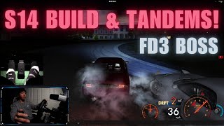 Nissan 240sx S14 Drift Build and Tandems [upl. by Yesoj]