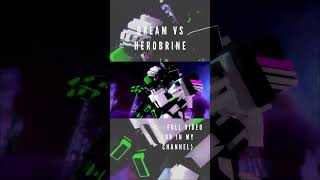 Dream vs Herobrine 3 Animation minecraft dreamherobrine [upl. by Nnairret29]