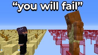 Minecraft but I battle a PARKOUR GOD [upl. by Rafa]