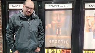 Heretic Movie review moviereview heretic thoughtprovoking awardseason fyp horror review [upl. by Kentiggerma]