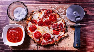 PIZZA KETO en 10 minutos  La mejor RECETA DE PIZZA KETO del mundo PASO A PASO [upl. by Yrram]