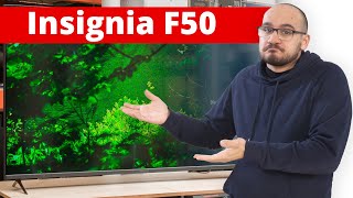 Insignia F50 QLED TV Review  EntryLevel 4K TV US Only [upl. by Mientao173]