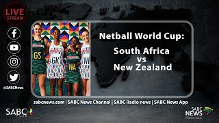 Netball World Cup I South Africa vs New Zealand [upl. by Asined]