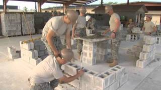 Army Careers 12W  Carpentry and Masonry Specialist [upl. by Aicxela969]