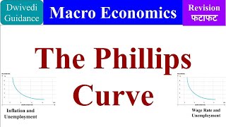 The Phillips Curve unemployment and inflation the phillips curve explained macro economics bcom [upl. by Solim837]