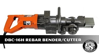 DBC16H  58quot Rebar CutterBender Preview [upl. by Enitnemelc553]