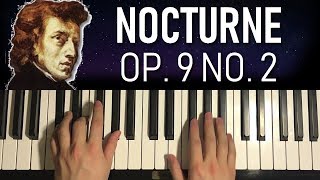 Chopin  Nocturne Op9 No2 Piano Tutorial Lesson [upl. by Abehsat]