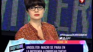 DEBATE CON GABRIELA CERRUTI Y SEBASTIAN DE CARO  LOS PIROPOS DE MACRI  230414 [upl. by Yttig654]