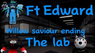 Roblox piggy book 2 chapter 12 the lab willow saviour ft Edward [upl. by Gefen]