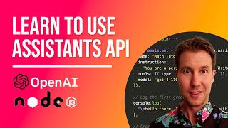 OpenAI Assistants API coding tutorial [upl. by Netniuq781]