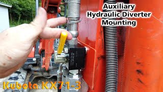 Mounting a diverter valve for Auxiliary Hydraulics [upl. by Abran304]