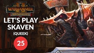 Total War Warhammer 2 Mortal Empires  RATS amp BUGS  Skaven Queek Lets Play 25 [upl. by Esirtal673]