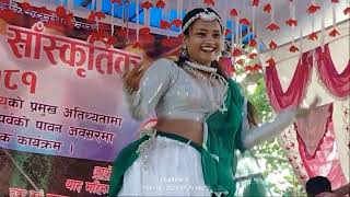 Churi Payal Kangana  Tharu song 2019  Mamata Chaudhary Dance By Sanu Chaudhary [upl. by Boswell116]