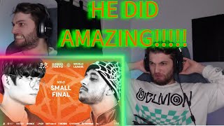 WING 🇰🇷 vs ABO ICE 🇸🇦  GBB 2023 WORLD LEAGUE  Solo Small Final Reaction beatbox reaction [upl. by Nanyt]