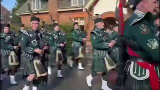 Seaforth Highlanders Leicester and Parachute Regiment at Rempstone ‘24 [upl. by Bluefield]