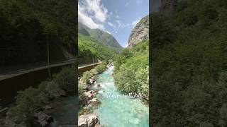 Valbona RiverTropojë Albania visitalbania albanien nature trendingshorts albania relaxing [upl. by Oiramaj]