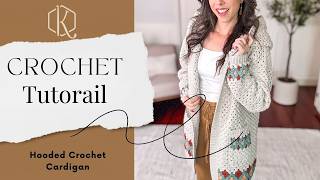 Gemstone Granny Crochet Cardigan Tutorial [upl. by Imorej]