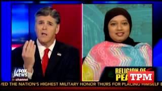 Hannity Confronts Muslim Student Why Didnt You Speak Out Against Sharia [upl. by Vasquez321]