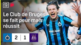 Le Club Brugge remporte le topper  🔵⚫️  Club Brugge KV vs RSC Anderlecht [upl. by Eiramrefinnej]