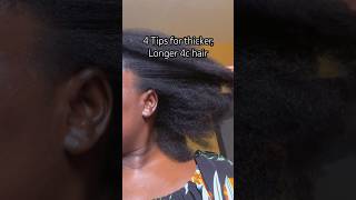 4c Hair Growth Tips For Faster Longer Natural Hair Growth  Thickening Thin 4c Hair 4chair [upl. by Assenar]