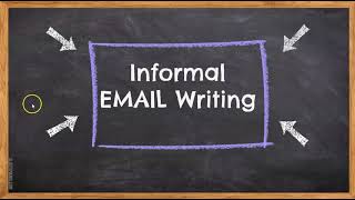 Writing an informal email [upl. by Kassi]